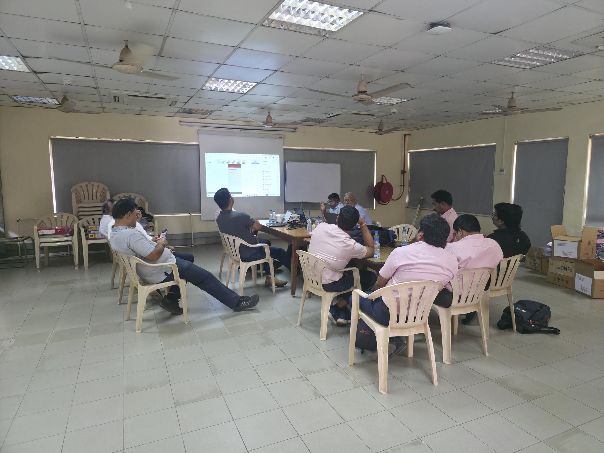 Training and onboarding sessions conducted for Sri Sarvaraya Sugars Limited teams during the implementation of Vxceed’s execution solutions.